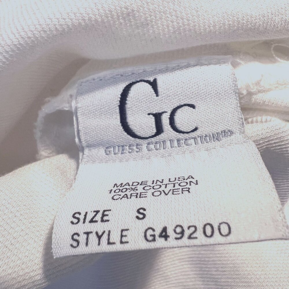 Guess Collection-Women's Long Sleeve Button Up Fitted Blouse-Size Small-Collar - Picture 11 of 12